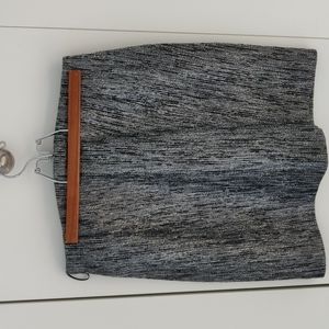H&M black and silver skirt